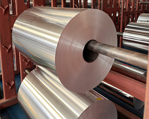 Flexible packaging aluminum foil