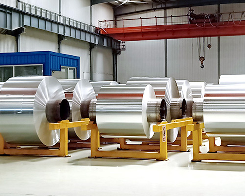Flexible packaging aluminum foil