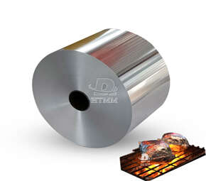 Aluminum Foil Jumbo Rolls 15-16 Micron 300 mm and 400 mm Width