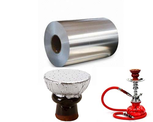 8011 O 30 micron aluminum foil for hookah packaging.