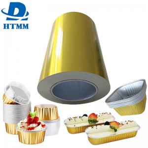 Lacquer Aluminum Foil raw material For Airline Lunch Box